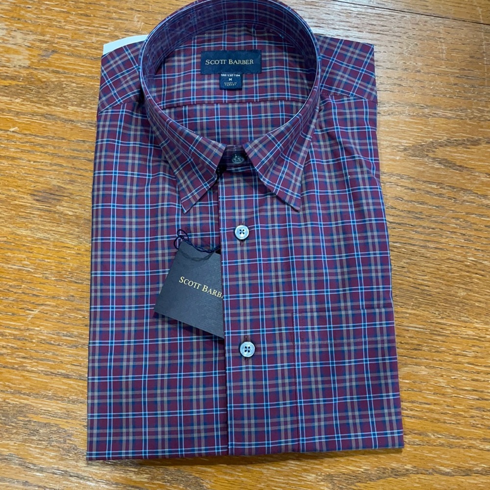 Scott Barber Men’s button down Medium
